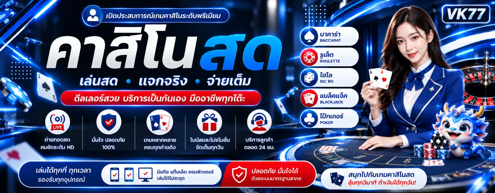 ภาพ คาสิโน VK77